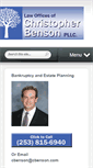 Mobile Screenshot of cbenson.com